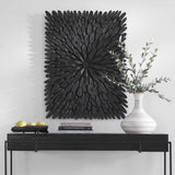 Bahama Wood Wall Decor, Black-Accessories-High Fashion Home