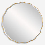 Aneta Large Mirror, Gold-Accessories-High Fashion Home