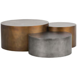 Neo Coffee Tables, Set of 3-Furniture - Accent Tables-High Fashion Home