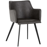 Griffin Arm Chair, Town Grey-Furniture - Chairs-High Fashion Home