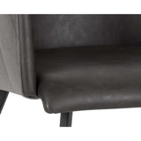 Griffin Arm Chair, Town Grey-Furniture - Chairs-High Fashion Home