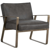 Kristoffer Chair, Vintage Steel Grey-Furniture - Chairs-High Fashion Home