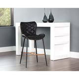 Lyla Counter Stool, Antique Black-Furniture - Dining-High Fashion Home