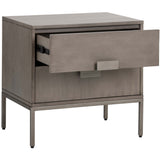 Jade Nightstand, Ash Grey-Furniture - Bedroom-High Fashion Home