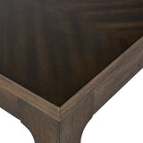 Jaden Square Dining Table, Brown-Furniture - Dining-High Fashion Home