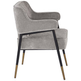 Derome Dining Arm Chair, Polo Club Stone-Furniture - Dining-High Fashion Home