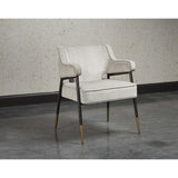 Derome Dining Arm Chair, Polo Club Stone-Furniture - Dining-High Fashion Home