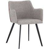 Griffin Arm Chair, November Grey-Furniture - Chairs-High Fashion Home