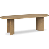 Paden Dining Table, Worn Oak-Furniture - Dining-High Fashion Home