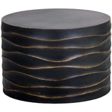 Corey Small Coffee Table, Black-Furniture - Accent Tables-High Fashion Home