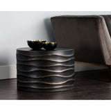 Corey Small Coffee Table, Black-Furniture - Accent Tables-High Fashion Home