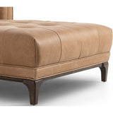 Dylan Leather Chaise, Palermo Drift