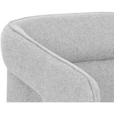 Kendrick Swivel Chair, Belfast Heather Grey-Furniture - Chairs-High Fashion Home