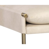 Bellevue Bench, Bravo Cream-Furniture - Chairs-High Fashion Home