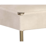 Bellevue Bench, Bravo Cream-Furniture - Chairs-High Fashion Home