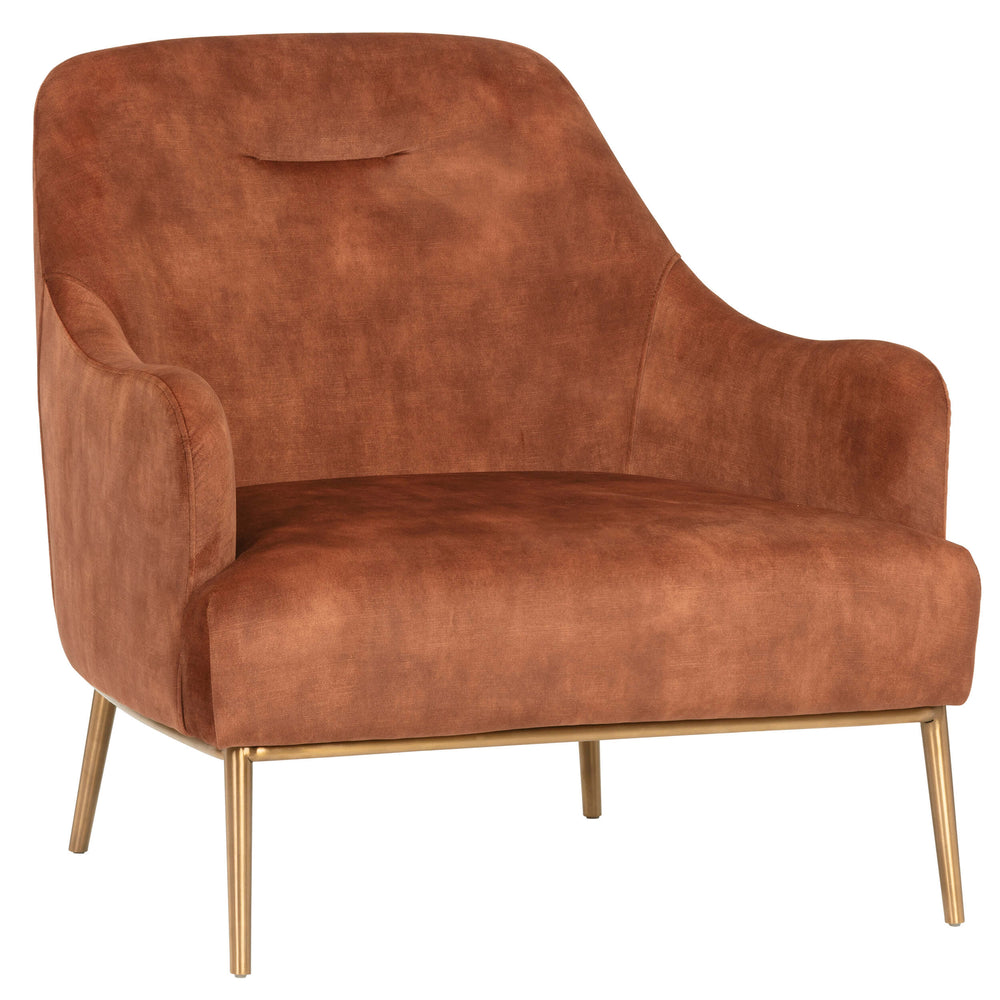 Cameron Chair, Nono Rust-Furniture - Chairs-High Fashion Home