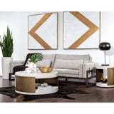 Cavette Coffee Table, White-Furniture - Accent Tables-High Fashion Home