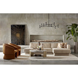 Cavette Coffee Table, White-Furniture - Accent Tables-High Fashion Home