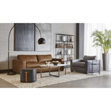 Kiara Oval Coffee Table-Furniture - Accent Tables-High Fashion Home