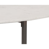 Kiara Oval Coffee Table-Furniture - Accent Tables-High Fashion Home