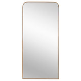 Calabasas Floor Mirror, Brass-Accessories-High Fashion Home