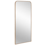 Calabasas Floor Mirror, Brass-Accessories-High Fashion Home