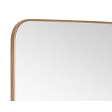 Calabasas Floor Mirror, Brass-Accessories-High Fashion Home