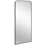 Calabasas Floor Mirror, Black-Accessories-High Fashion Home