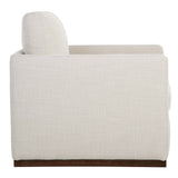 Portman Swivel Chair, Effie Linen-Furniture - Chairs-High Fashion Home