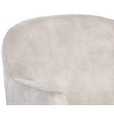 Casey Swivel Chair, Nono Cream-Furniture - Chairs-High Fashion Home