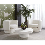 Brando Coffee Table, White-Furniture - Accent Tables-High Fashion Home