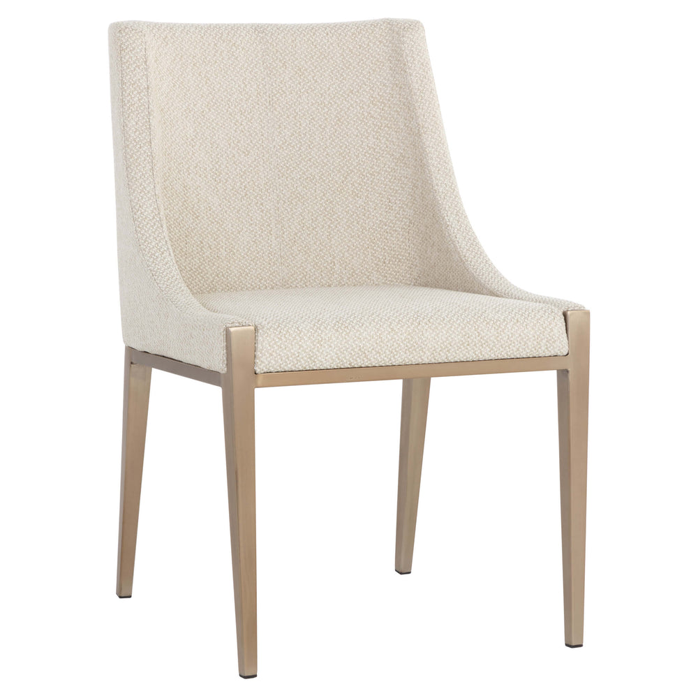 Dionne Dining Chair, Monument Oatmeal, Set of 2-Furniture - Dining-High Fashion Home