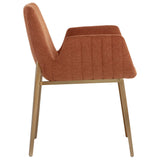 Lucano Arm Chair, Belfast Rust-Furniture - Chairs-High Fashion Home