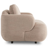 Benito Sofa, Alcala Fawn-Furniture - Sofas-High Fashion Home