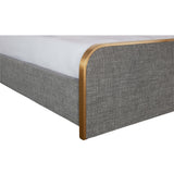 Tometi Bed, Chacha Grey-Furniture - Bedroom-High Fashion Home