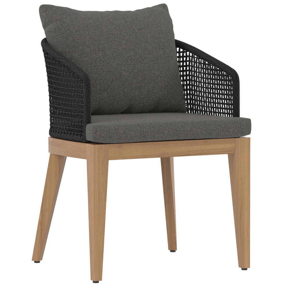 Capri Arm Chair, Gracebay Grey-Furniture - Outdoor-High Fashion Home