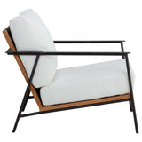 Milan Outdoor Chair, Stinson White-Furniture - Chairs-High Fashion Home