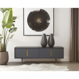 Danbury Media Console, Slate Navy-Furniture - Storage-High Fashion Home