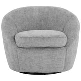 Bliss Swivel Chair, Husky Grey-Furniture - Chairs-High Fashion Home