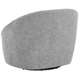 Bliss Swivel Chair, Husky Grey-Furniture - Chairs-High Fashion Home