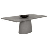 Cavallini Rectangular Dining Table, Grey-Furniture - Dining-High Fashion Home