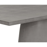 Cavallini Rectangular Dining Table, Grey-Furniture - Dining-High Fashion Home