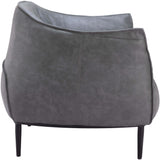 Julian Chair, Gray-Furniture - Chairs-High Fashion Home