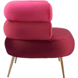 Arish Chair, Red-Furniture - Chairs-High Fashion Home