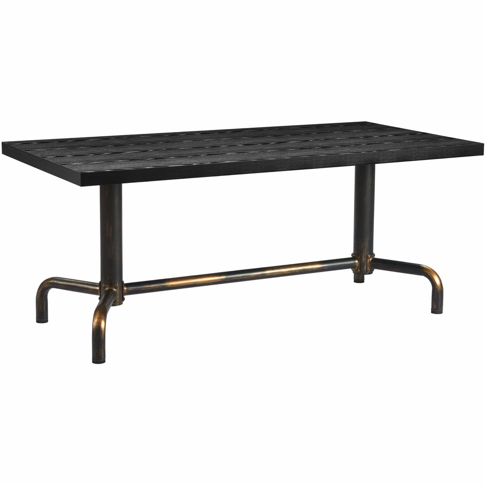 Neum Dining Table, Black-Furniture - Dining-High Fashion Home