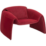 Horten Chair, Red-Furniture - Chairs-High Fashion Home