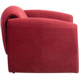 Horten Chair, Red-Furniture - Chairs-High Fashion Home