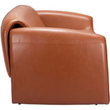 Horten Sofa, Brown-Furniture - Sofas-High Fashion Home