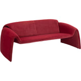 Horten Sofa, Red-Furniture - Sofas-High Fashion Home