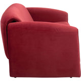 Horten Sofa, Red-Furniture - Sofas-High Fashion Home